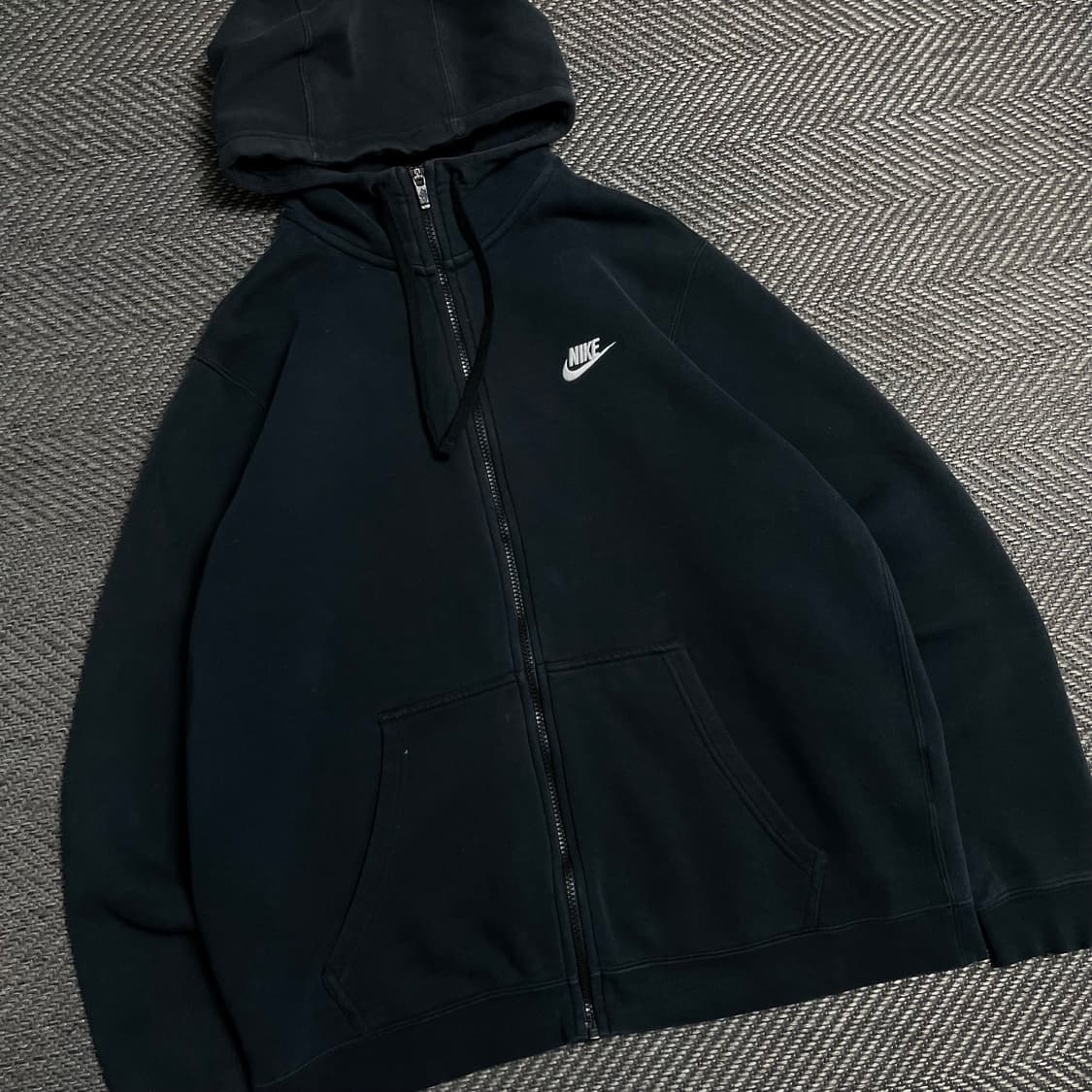 나이키 NSW 네이비 스웻 후드집업o 5195 상품이미지3