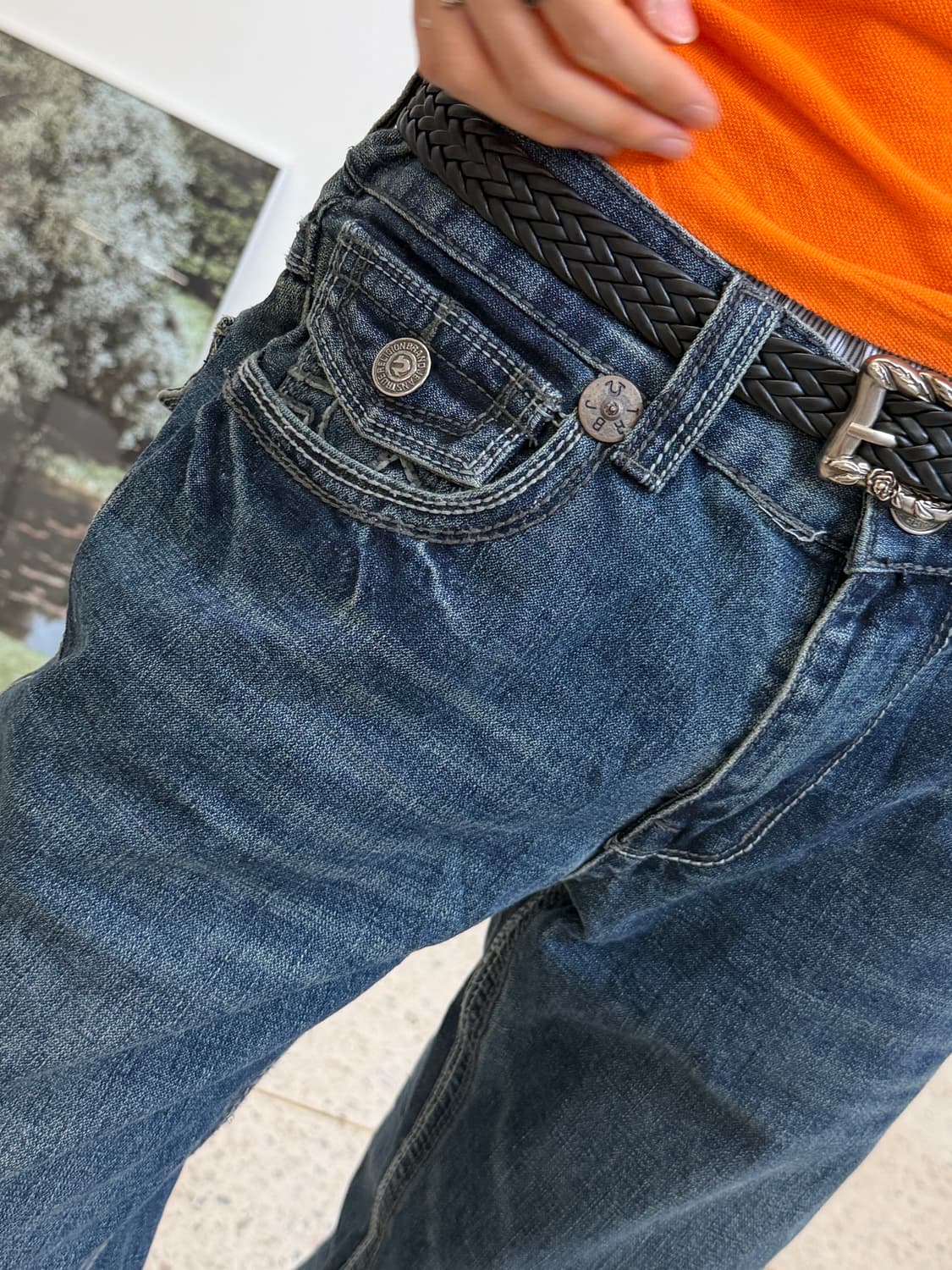 MADE IN USA 🇺🇸 트루릴리전 RICHY BIG QT 상품이미지8