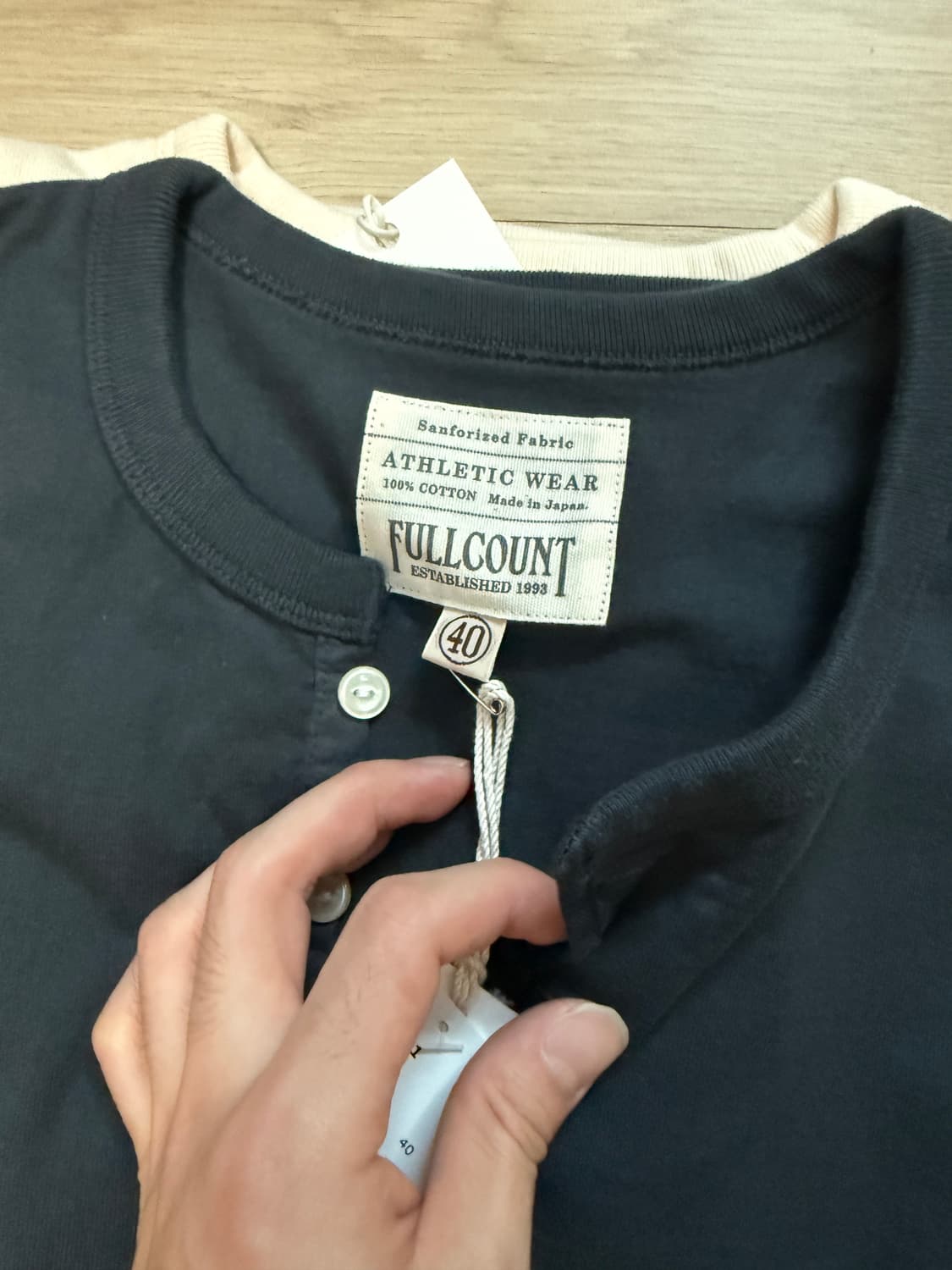 [40]풀카운트 헨리넥 반팔 상품이미지4