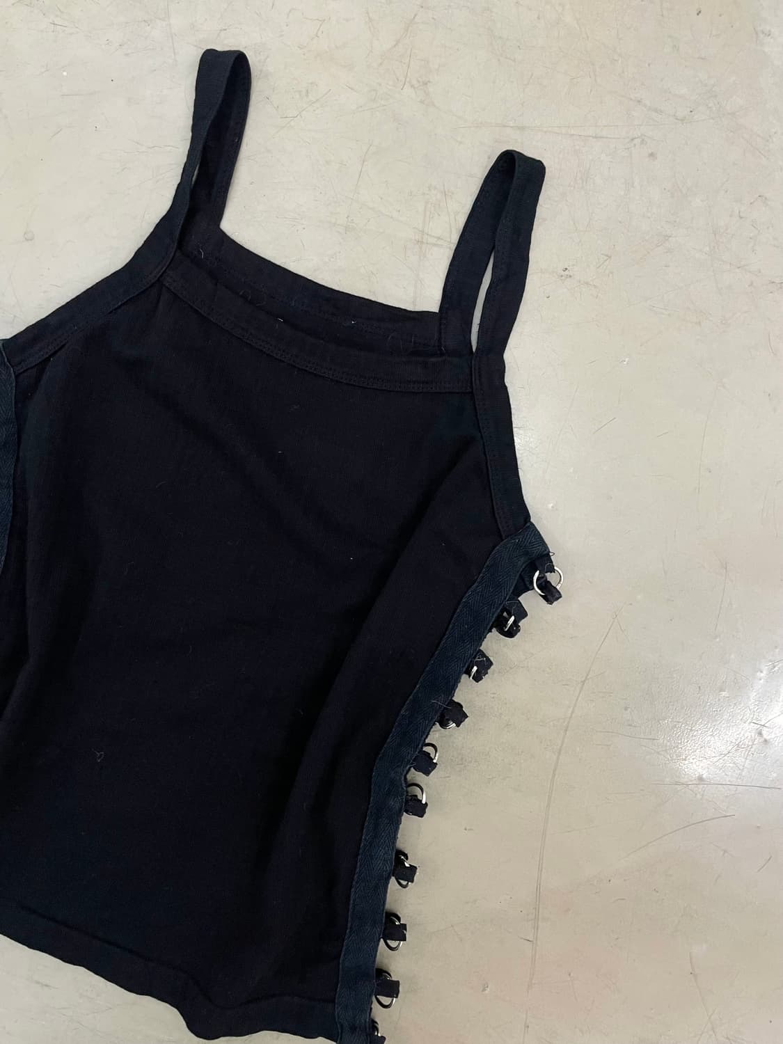 Black Buckle Point Sleeveless 상품이미지4