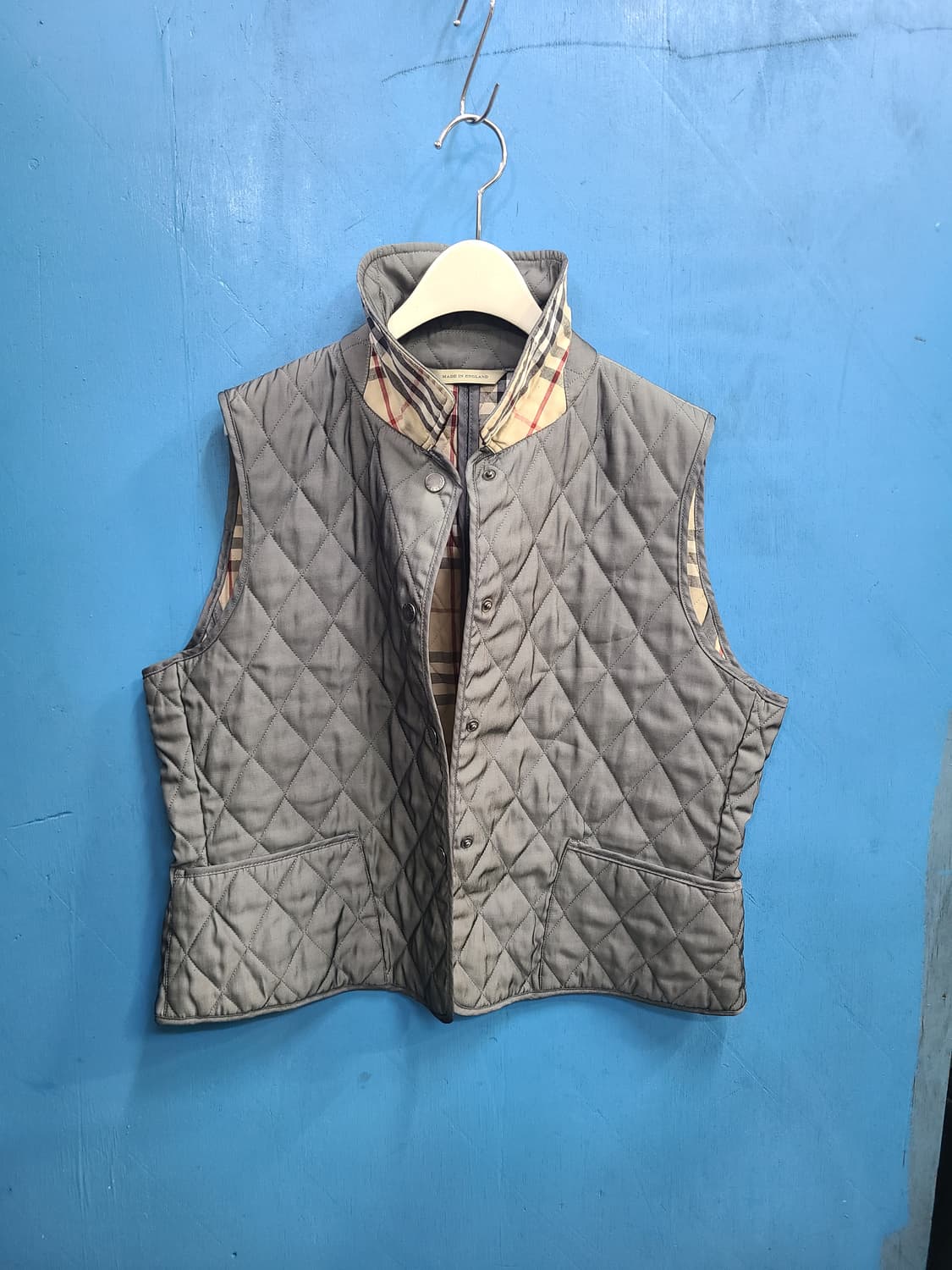 버버리 퀼팅패딩조끼 상품이미지2