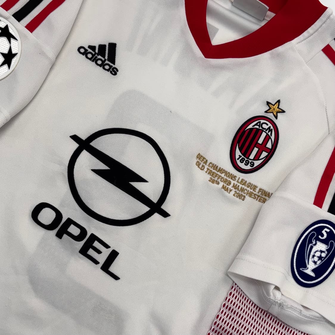 아디다스 02 03 AC밀란 어웨이 말디니 챔스 결승 유니폼  상품이미지4