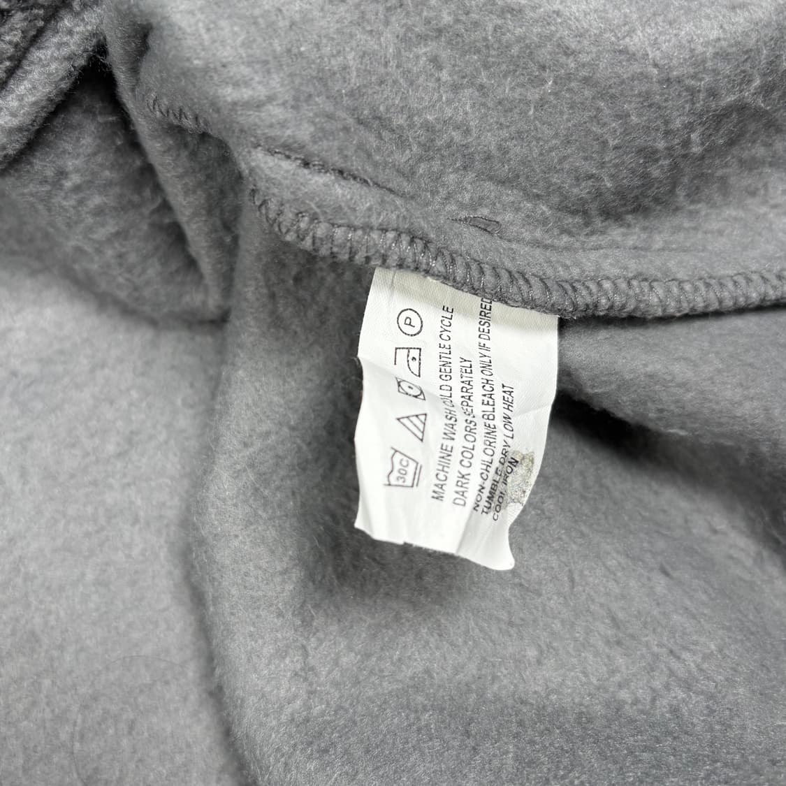 챕스 그레이컬러 하프집 플리스 상품이미지4