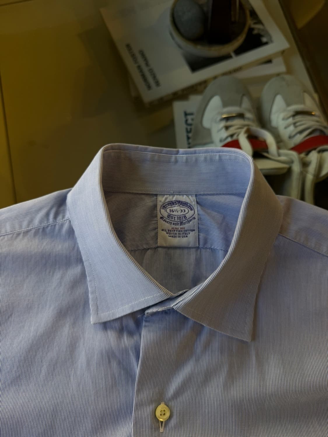 브룩스 브라더스 드레스 셔츠 100 상품이미지8