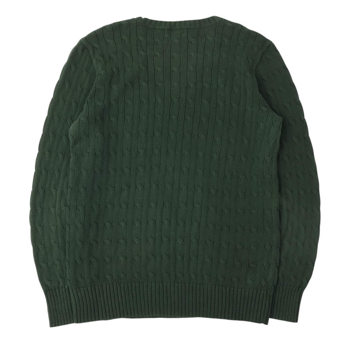 폴로 랄프로렌 그린 코튼 케이블 니트 상품이미지5