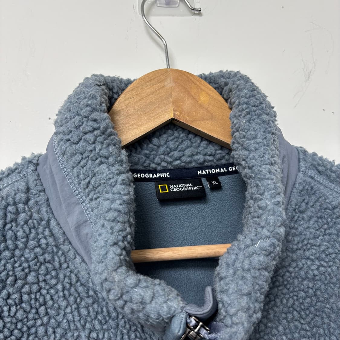 내셔널지오그래픽 블루 플리스 자켓 상품이미지5