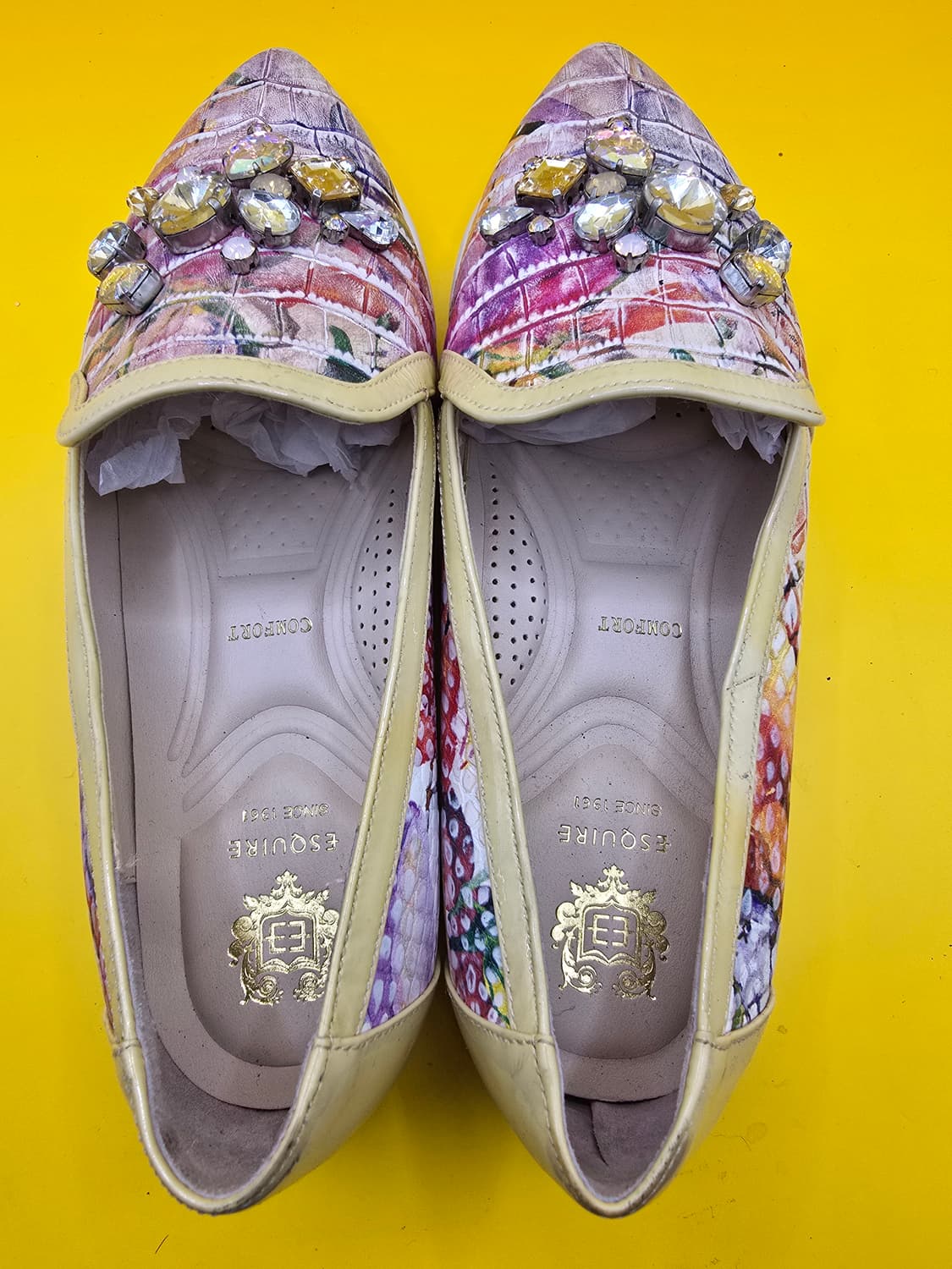 에스콰이어 보석장식 플랫슈즈 235 상품이미지4