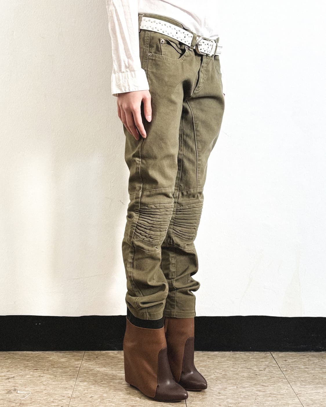 알렉산더맥퀸 11ss 바이커팬츠 상품이미지2