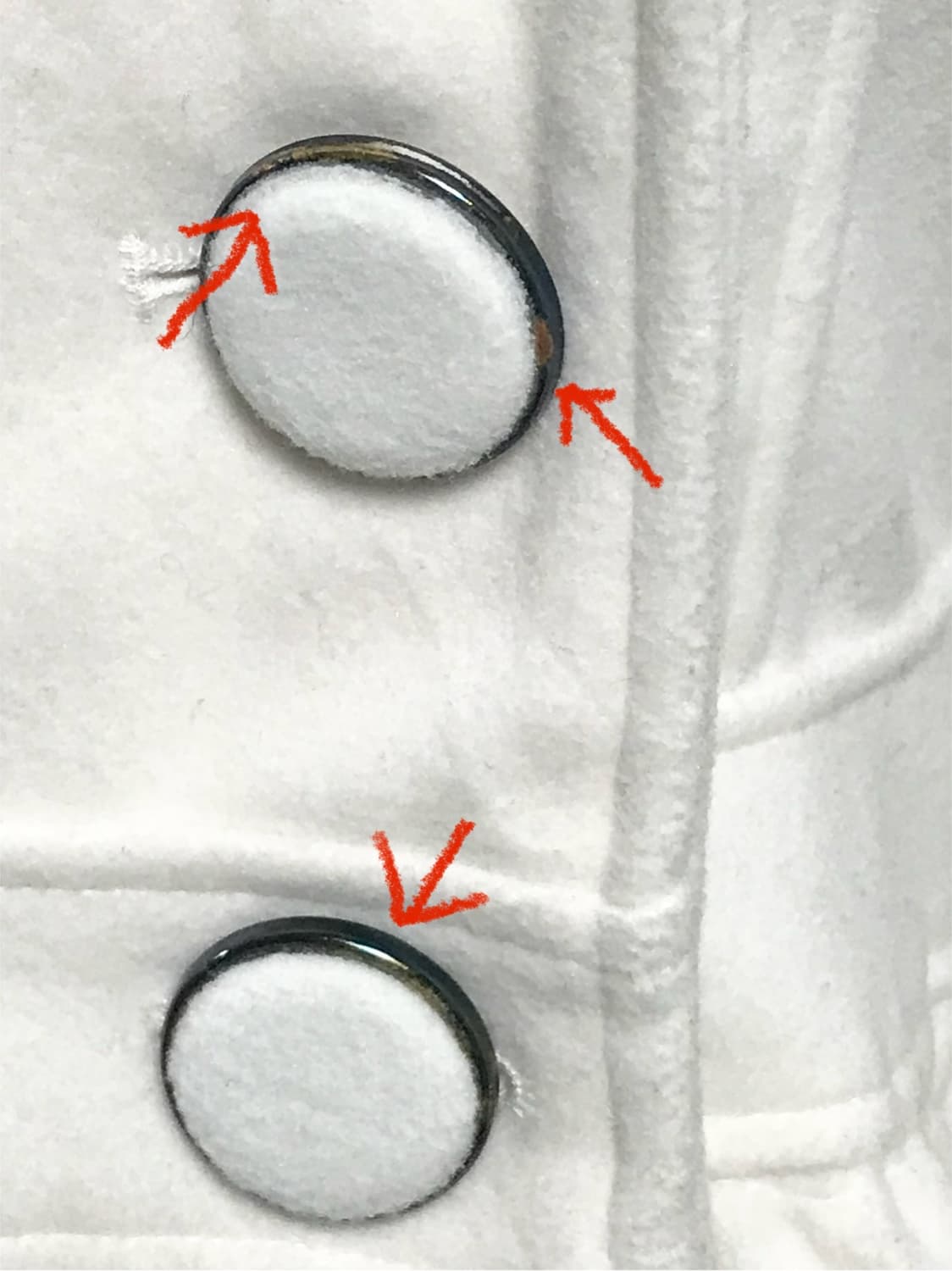 빈티지 lizlisa 리즈리사 달천깔 히메갸루 리본 퍼 카라 코트 상품이미지9