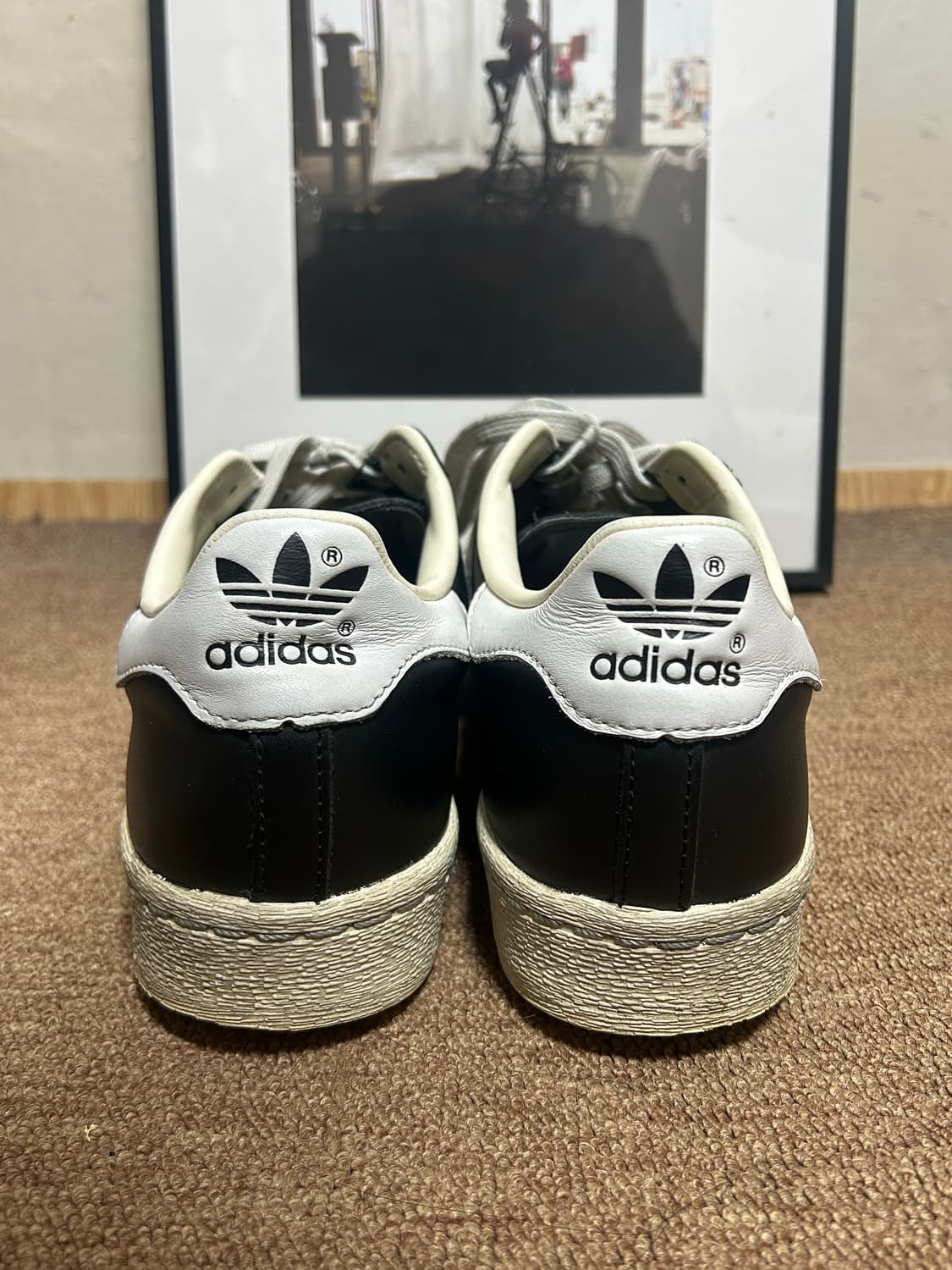 아디다스 슈퍼스타 82 FI 코어 블랙 270 상품이미지3