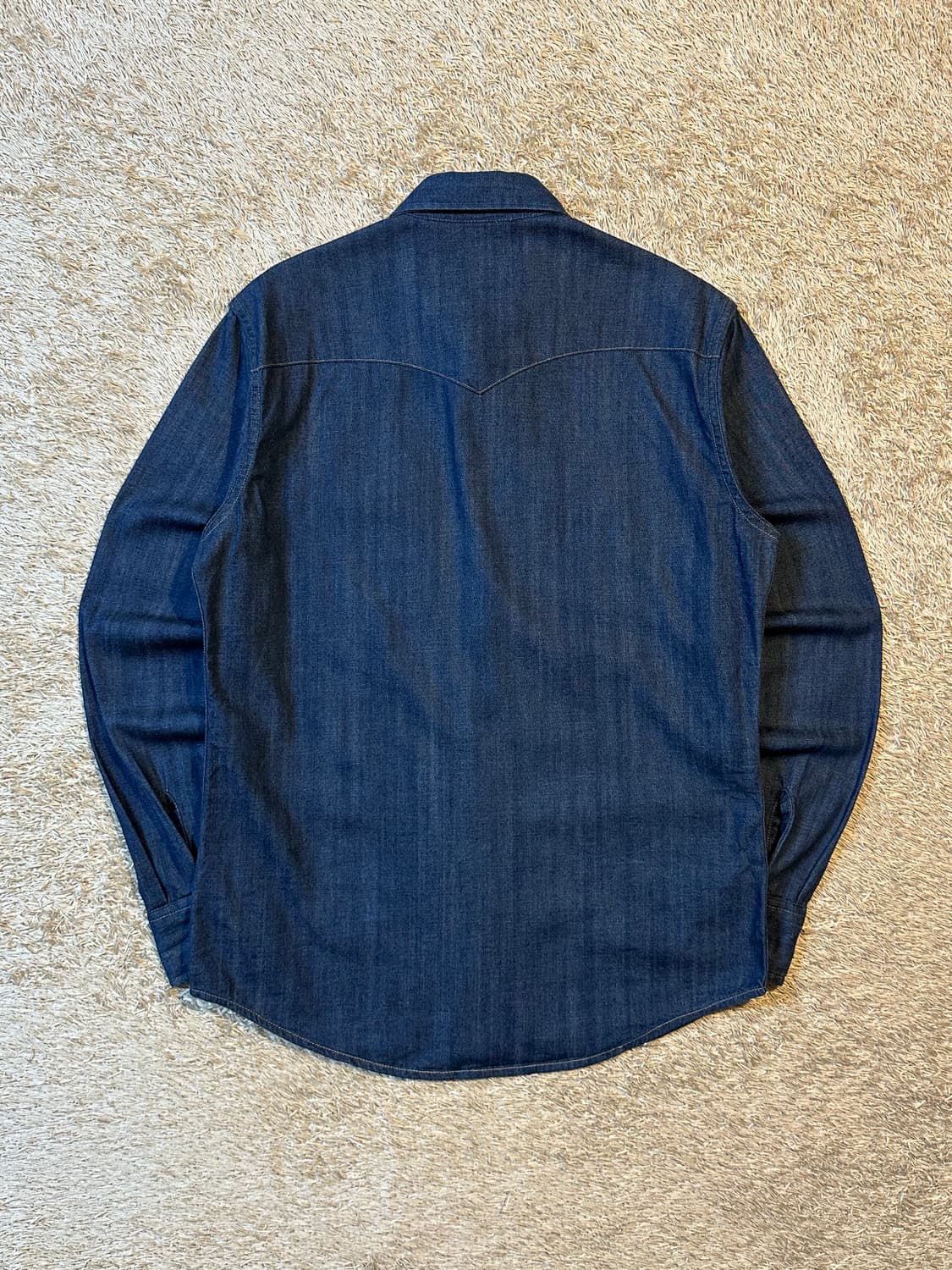 리바이스 LEVI'S 웨스턴 투포켓 데님 셔츠 중청 상품이미지3