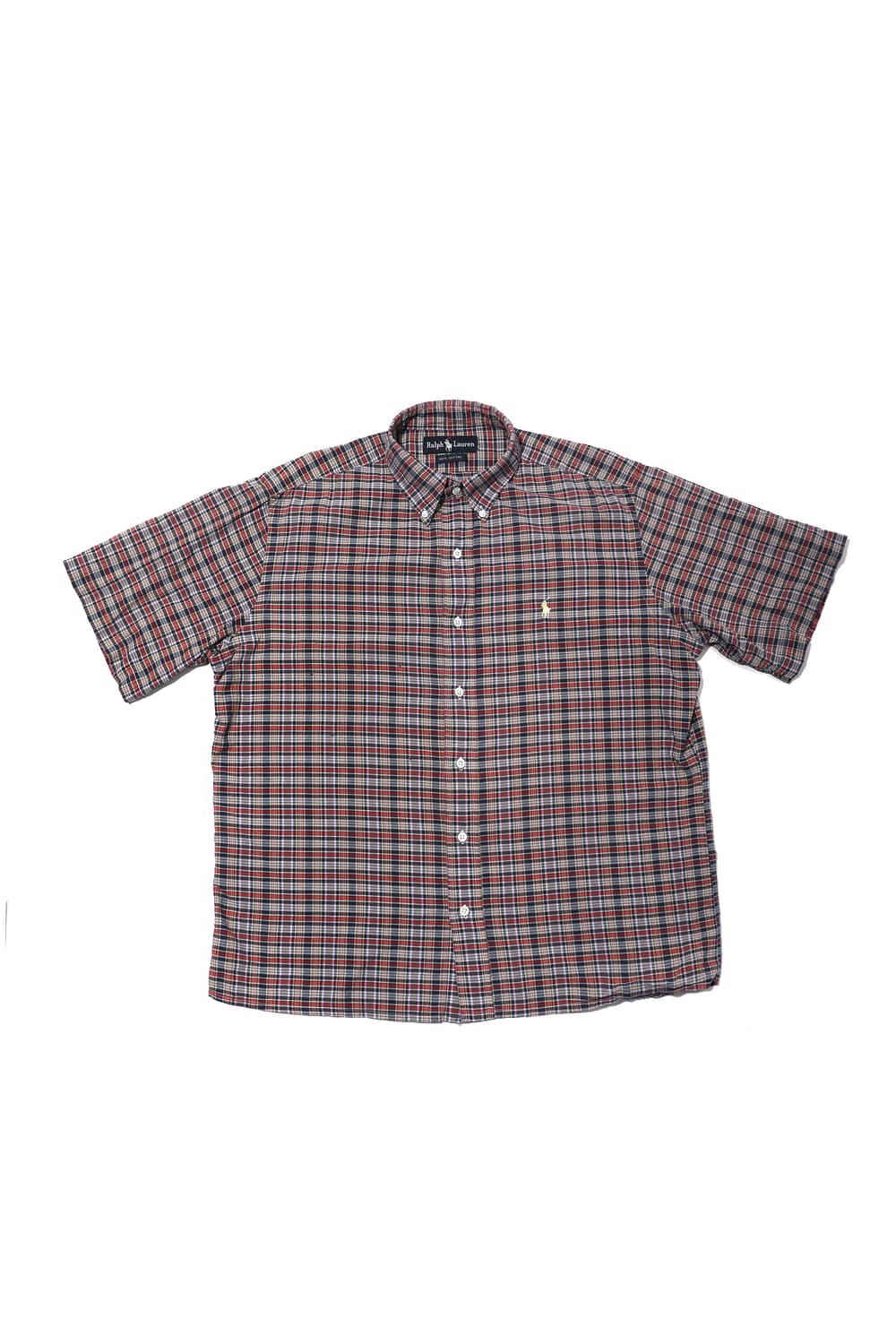 RALPH LAUREN 코튼 체크 셔츠 size L 상품이미지1