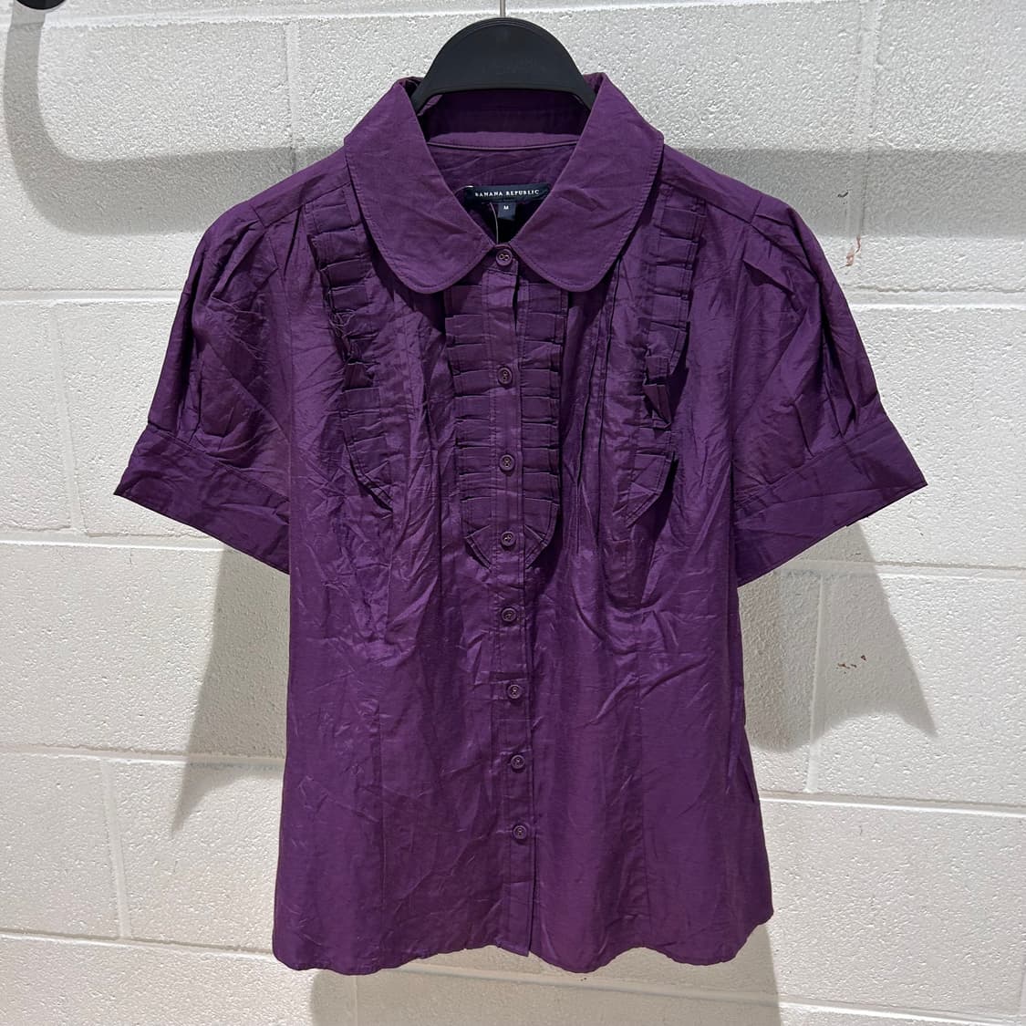 Banana Republic y2k Purple Shirts 상품이미지1