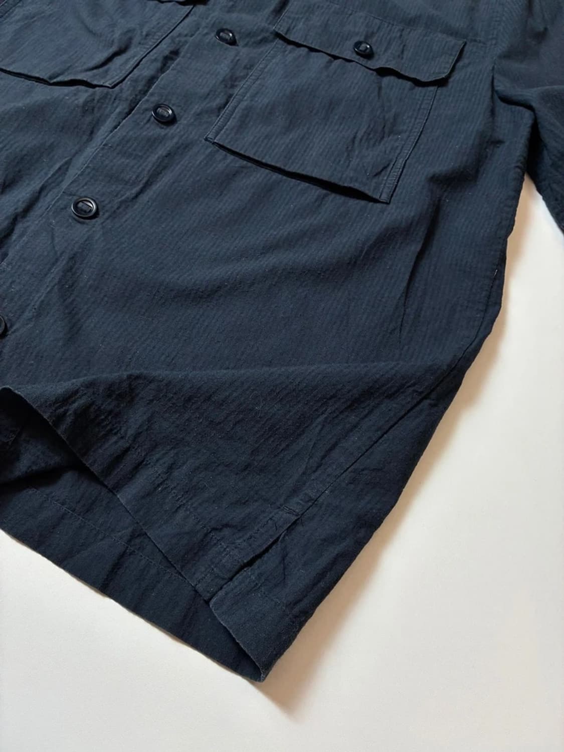 코스 COS 린넨 블렌드 반팔 투포켓 반팔 셔츠 PN9091 상품이미지3