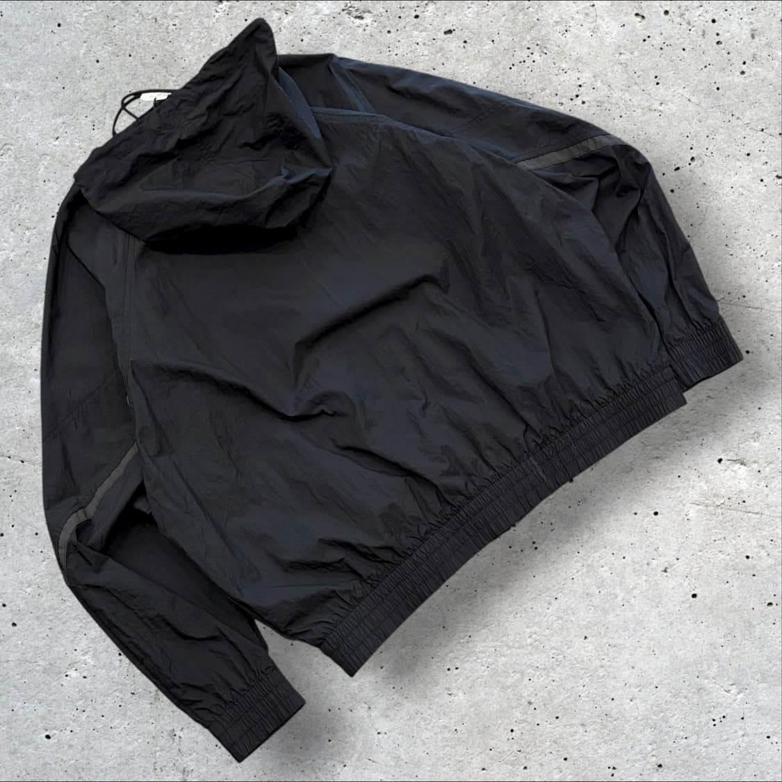 [2XL] 나이키 우븐 스카치 블랙 바람막이 후드 집업 B346 상품이미지2