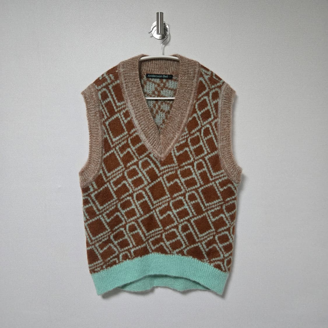 앤더슨벨 모헤어 니트 베스트 / 여성 조끼/ 여성 베스트  상품이미지3