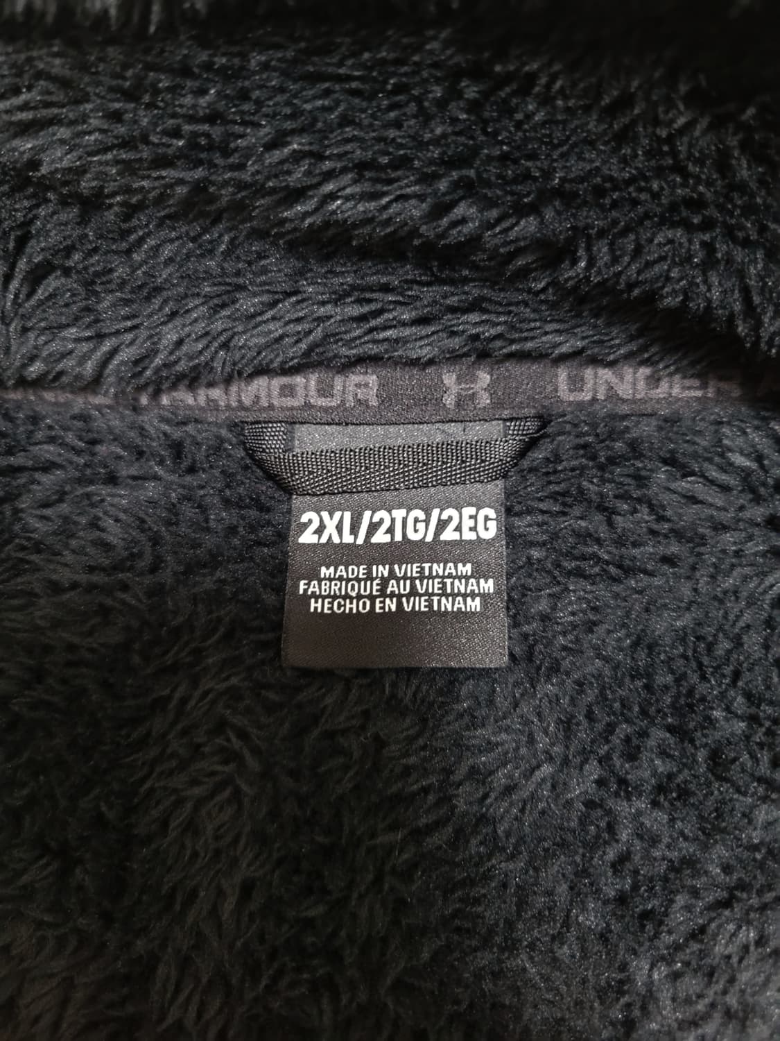 언더아머 APAC W 세르파 플리스 집업 자켓 2XL 상품이미지7