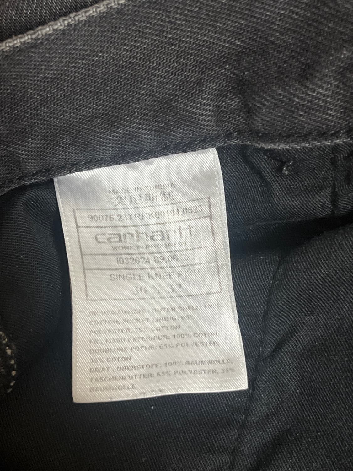 Carhartt wip single knee pant 상품이미지3