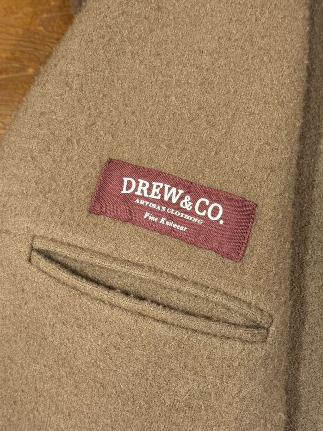 드류앤코 카젠티노 숄칼라 자켓 상품이미지9