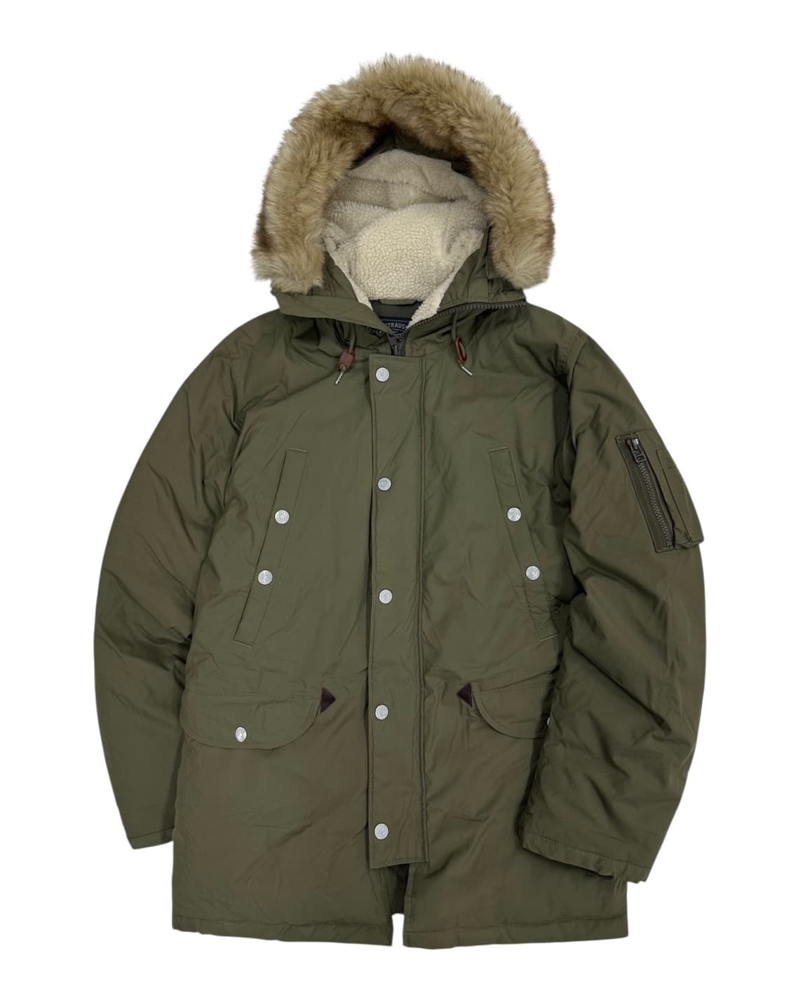 리바이스 덕다운 야상패딩 카키 (M) 상품이미지1