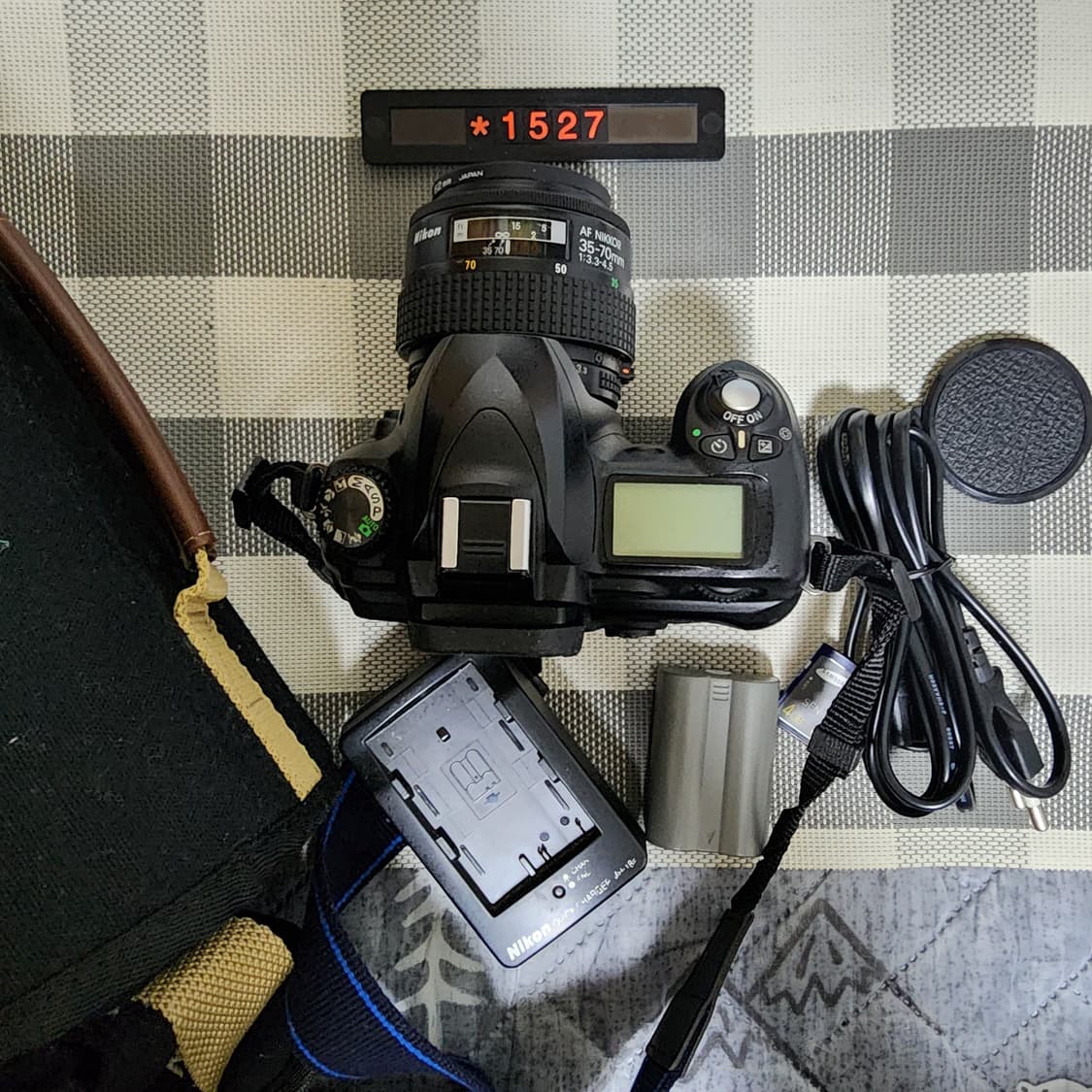 니콘 D50 디지털카메라 35-70 줌렌즈 가방 세트 상품이미지3