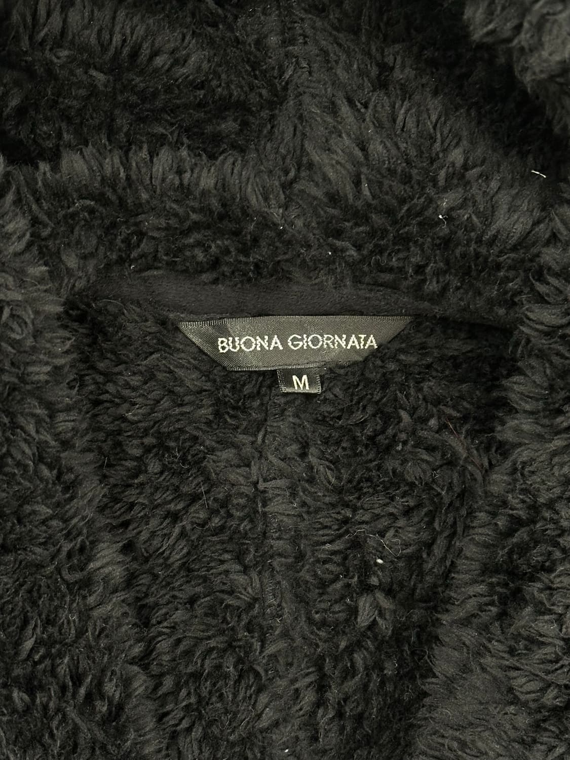 M)Buona Giornata 빈티지 여성 시어링 퍼 자켓 상품이미지2