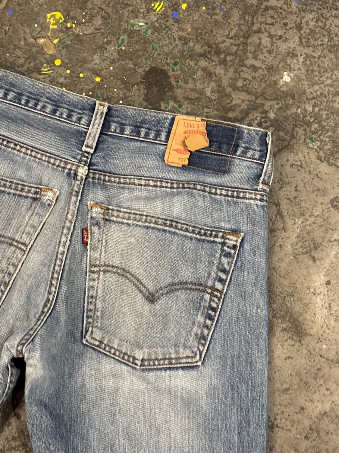 리바이스 507 부츠컷 상품이미지10