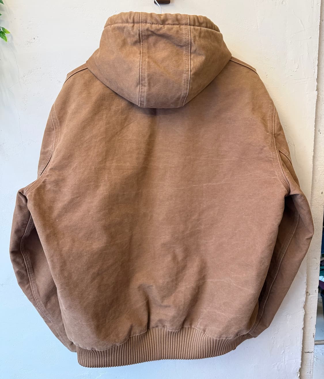 칼하트 액티브 자켓 J130 BRN 브라운 자수 후드 L 상품이미지2