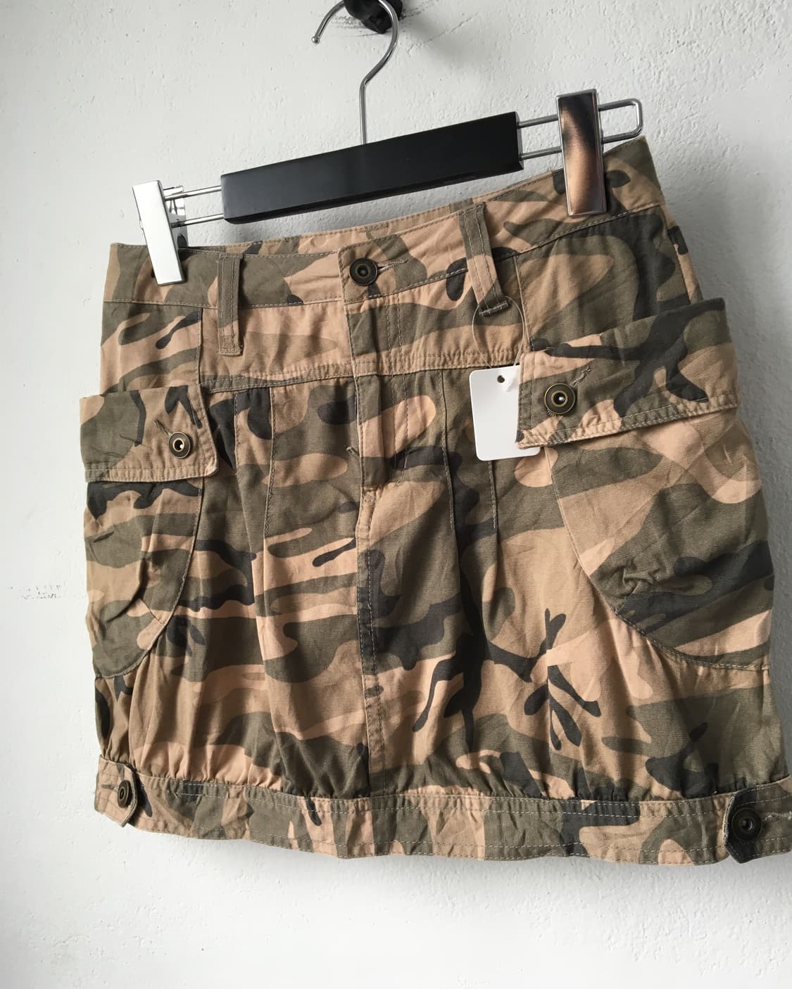 Camo pattern mini skirt 상품이미지3