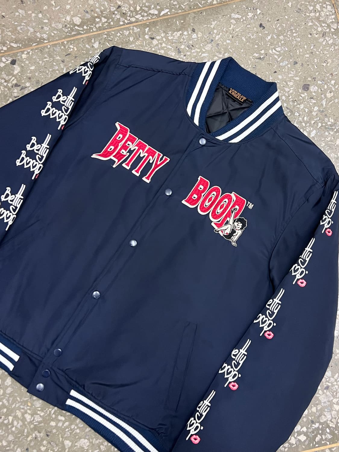 Low Blow Knuckle Betty Boop Stadium jack 상품이미지4