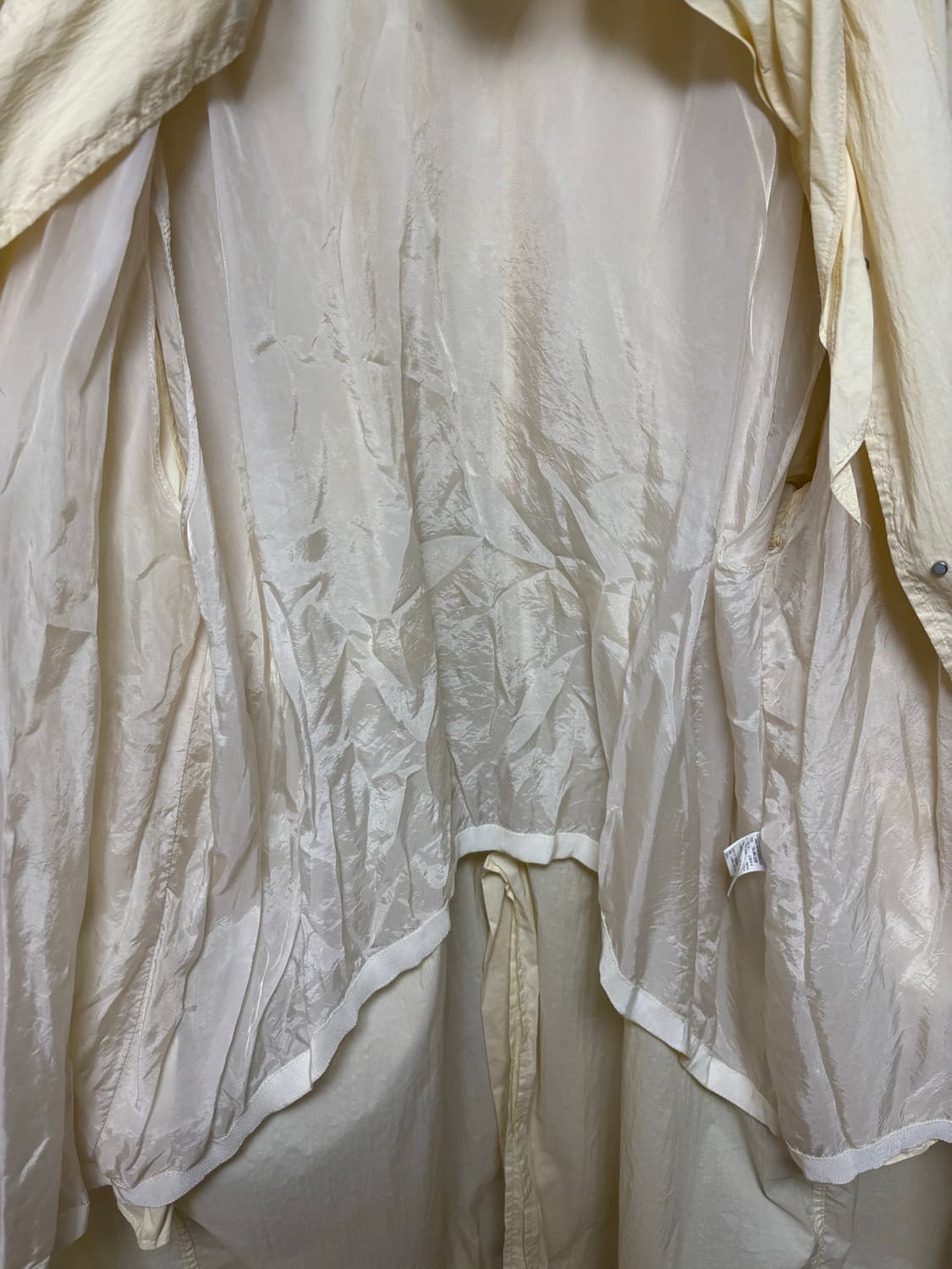 타임 아이보리색 바람막이 점퍼 상품이미지9