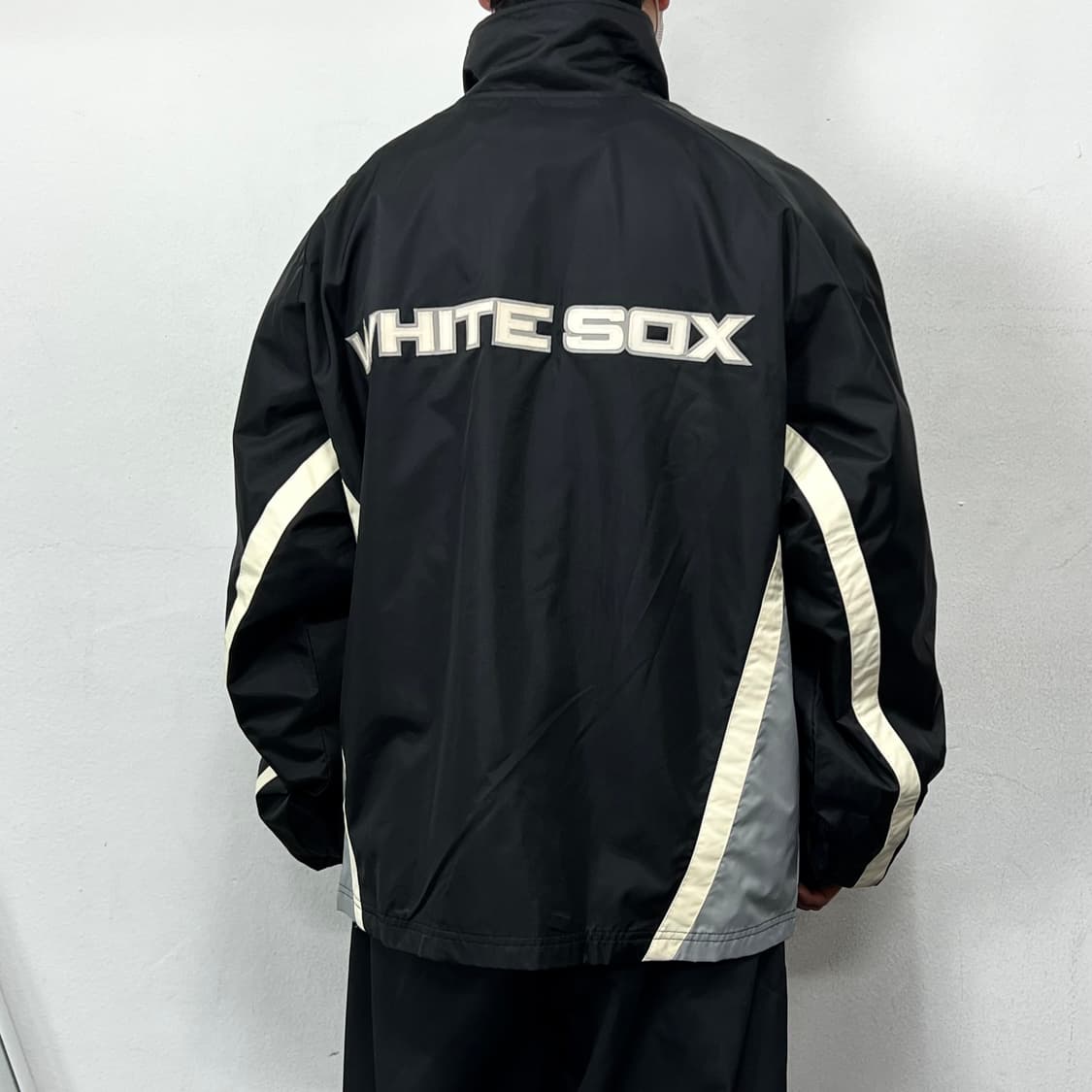 마제스틱 오버사이즈 시카고 화이트삭스 바람막이 자켓 상품이미지2