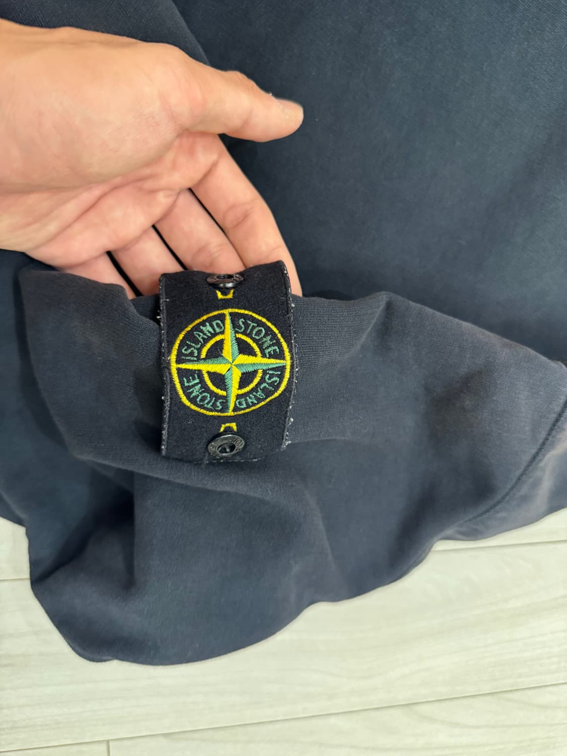 [정품] 스톤아일랜드 블랙 맨투맨 S 상품이미지2