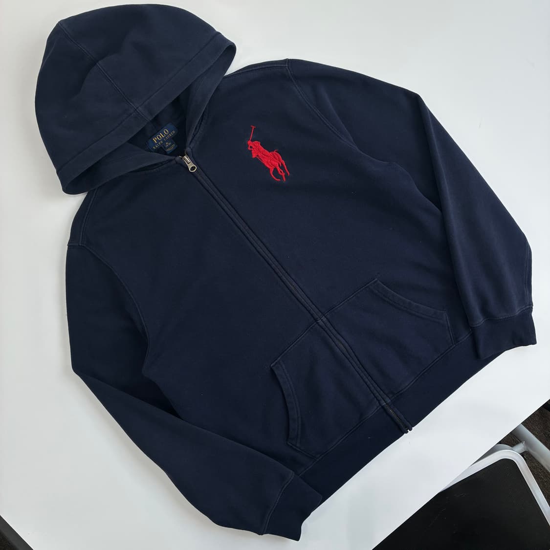 Polo  폴로 랄프로렌 빅포니 네이비 후드집업  상품이미지2