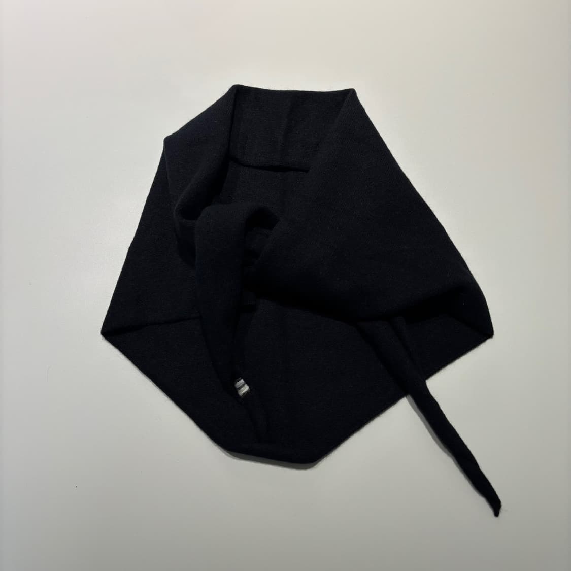 os) 익스트림 캐시미어 반다나 스카프 블랙 상품이미지4