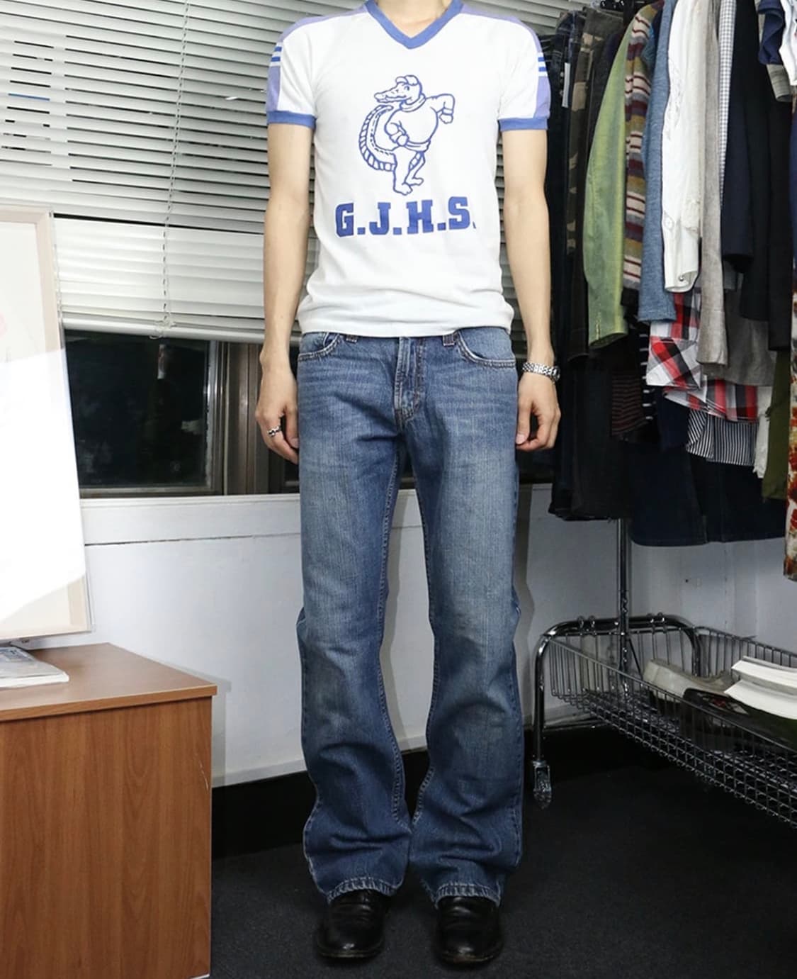 리바이스 527 부츠컷 데님 팬츠 상품이미지1