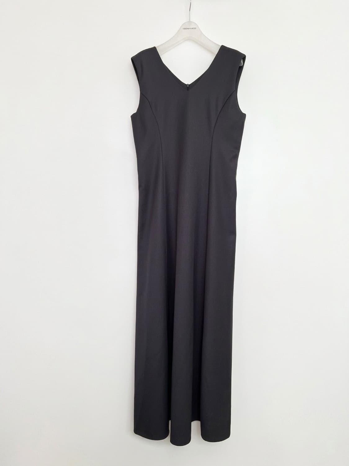 트리밍버드V-neck Flare Long One-piece 상품이미지10