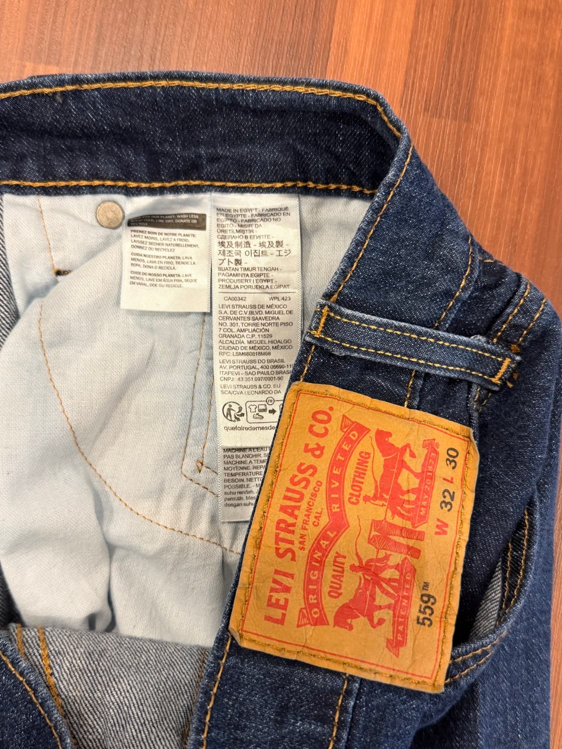 Levis 리바이스 559 데님 팬츠 (34inch) 상품이미지7