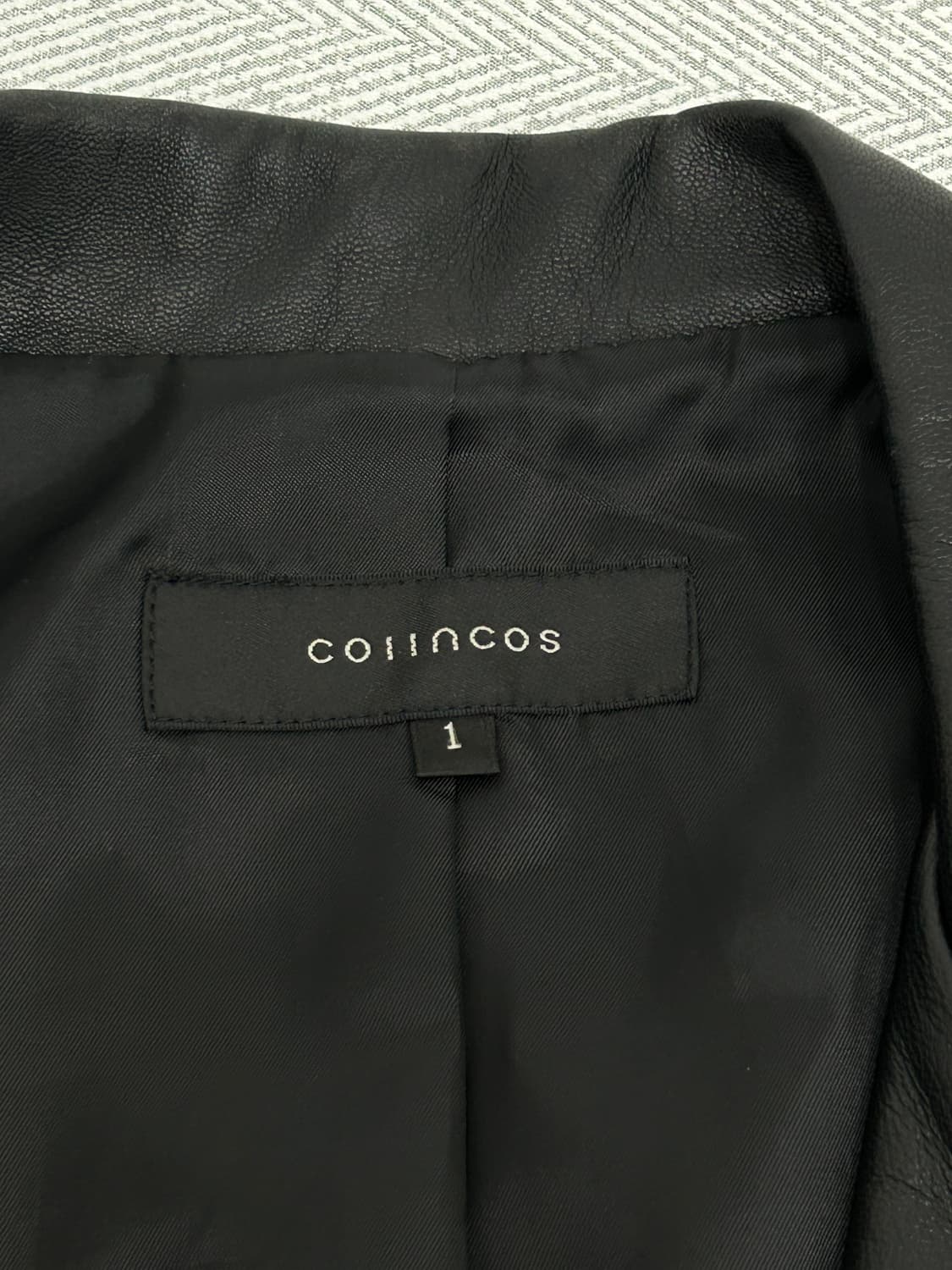코인코즈 Coiincos 천연 양가죽 자켓 라이더자켓 여성 S 상품이미지8