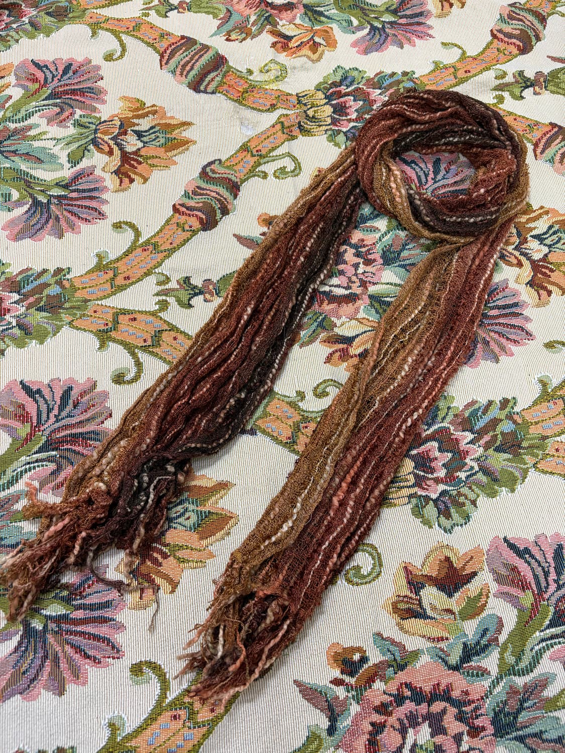 히피 모리 브라운 머플러 상품이미지1