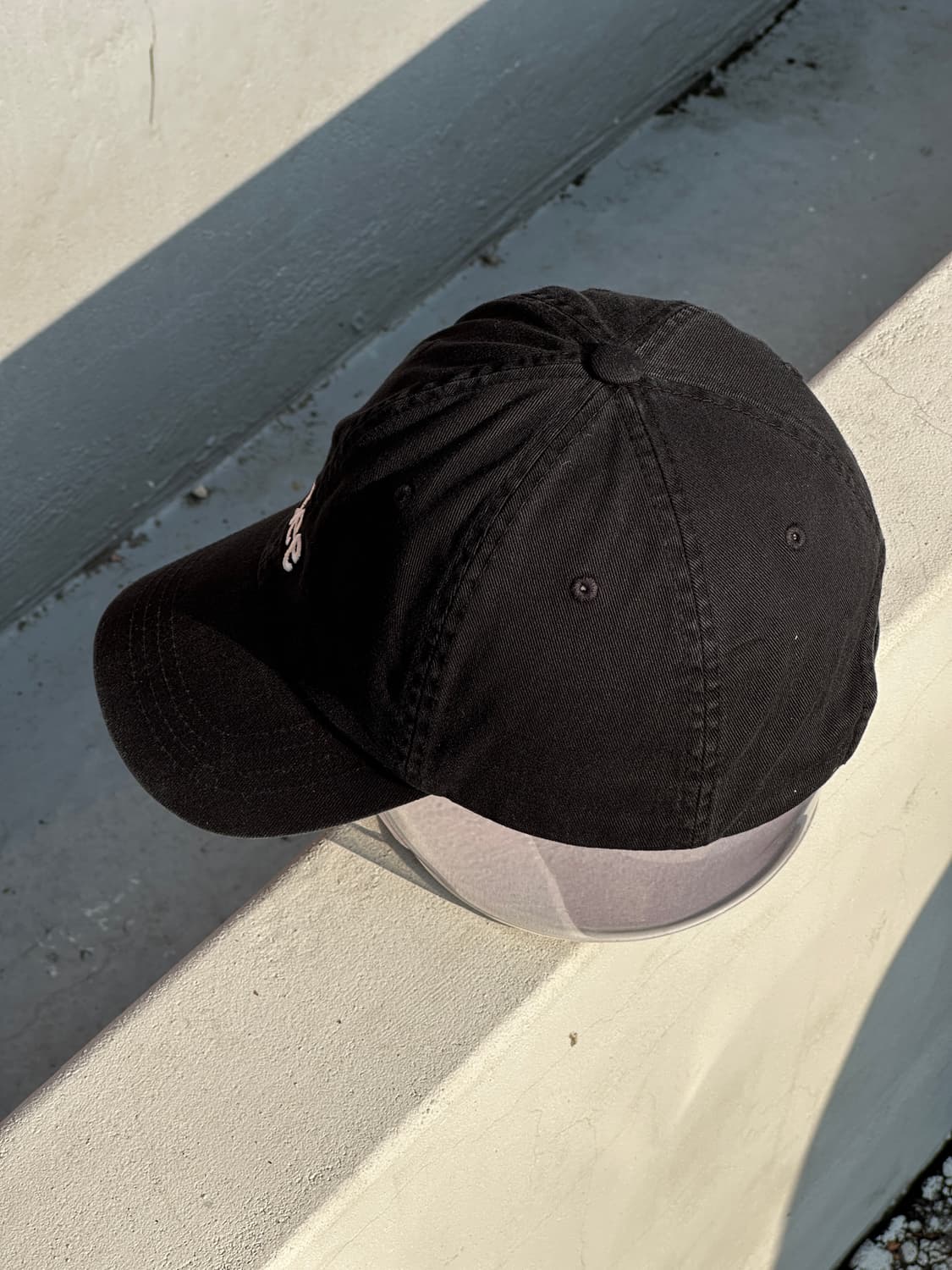 [F] Lee 리 로고 블랙 볼캡 모자 상품이미지3