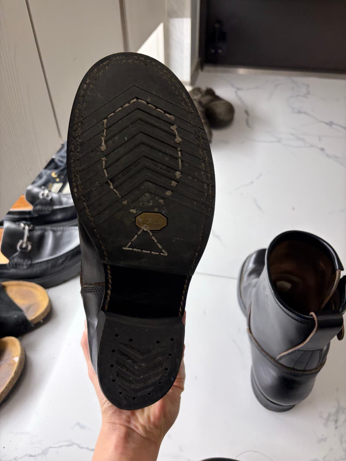 [9E, 275] FLATHEAD 플랫헤드 호스하이드 엔지니어부츠 상품이미지9