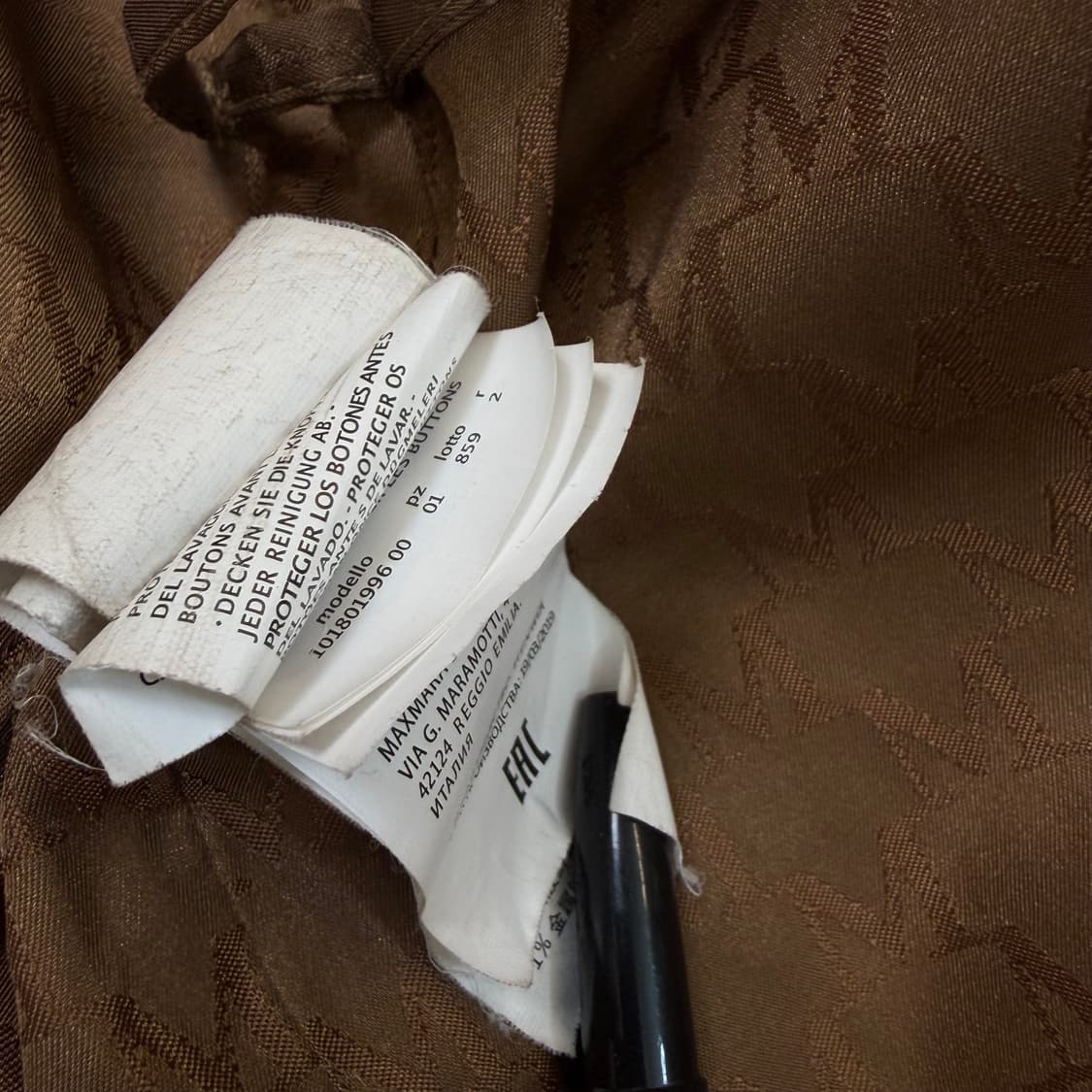 maxmara 막스마라 101801 아이콘 마담 롱코트 상품이미지7