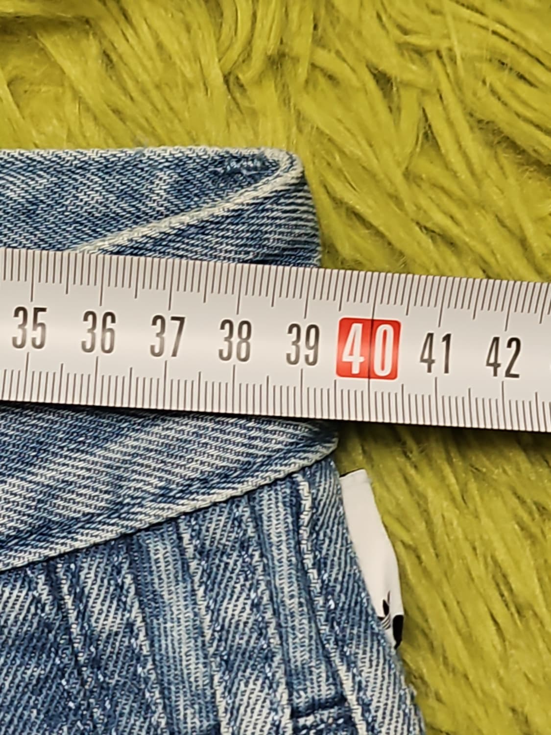 새상품 아디다스 플레임 데님 쇼츠 33 상품이미지7