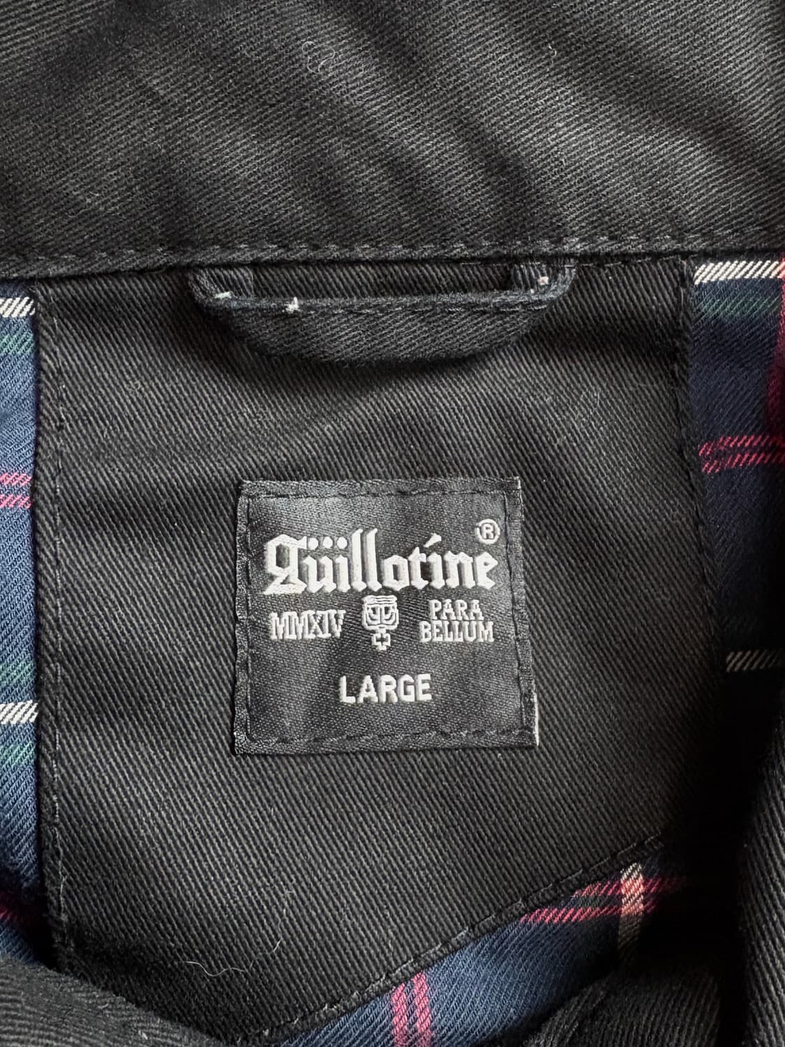 길로틴 아티산 빈티지 아카이브 블랙 워크 자켓 3486 상품이미지3