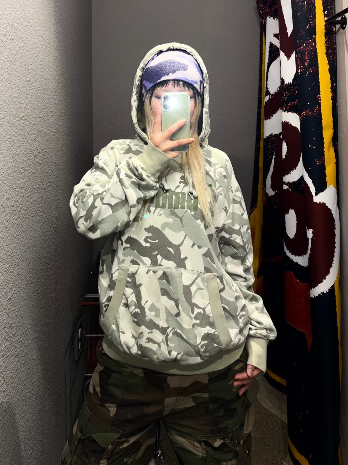 푸마 카모 후드티 상품이미지1