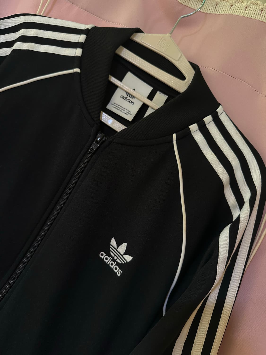 아디다스 져지 아디다스 투웨이 지퍼 트랙탑 아디다스 블랙 파이어버드 불꽃 상품이미지2