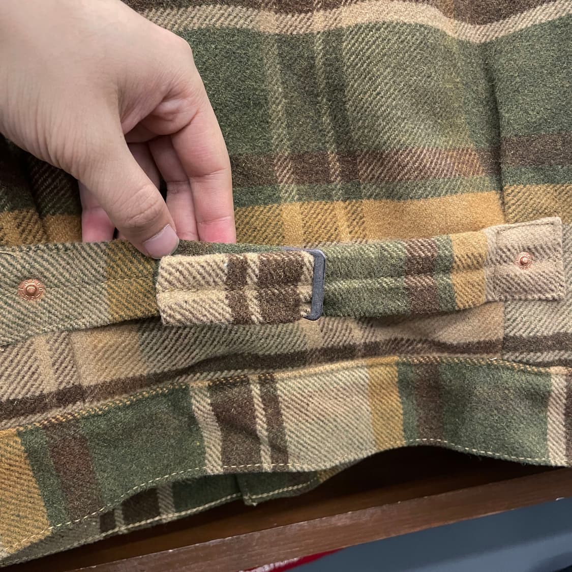 리바이스 프리미엄 체크 쉐르파 데님 트러커 자켓 상품이미지7