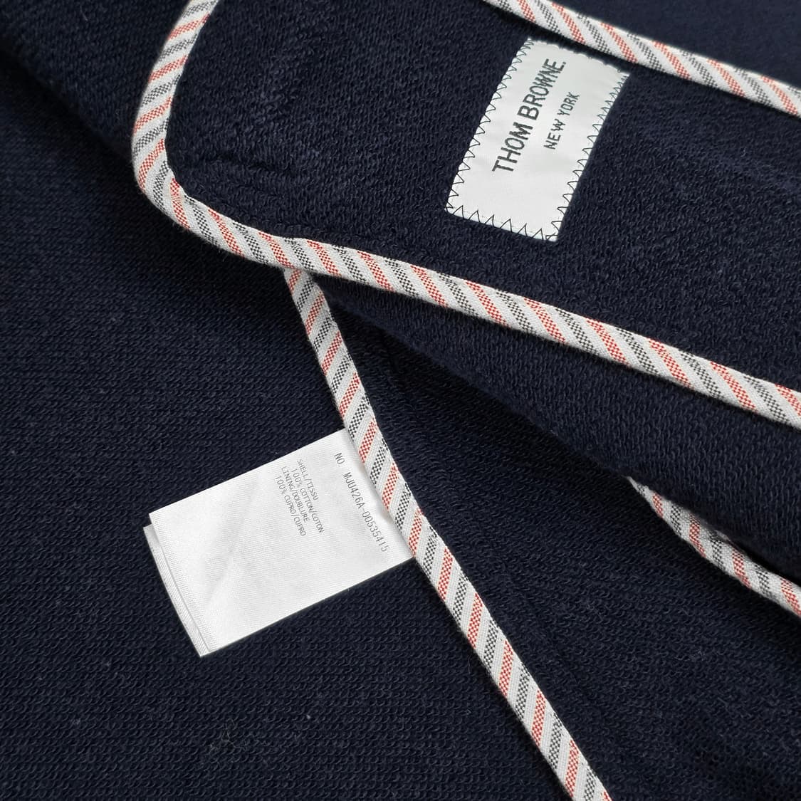 톰브라운 4바 져지 코튼 블레이저 자켓 상품이미지8
