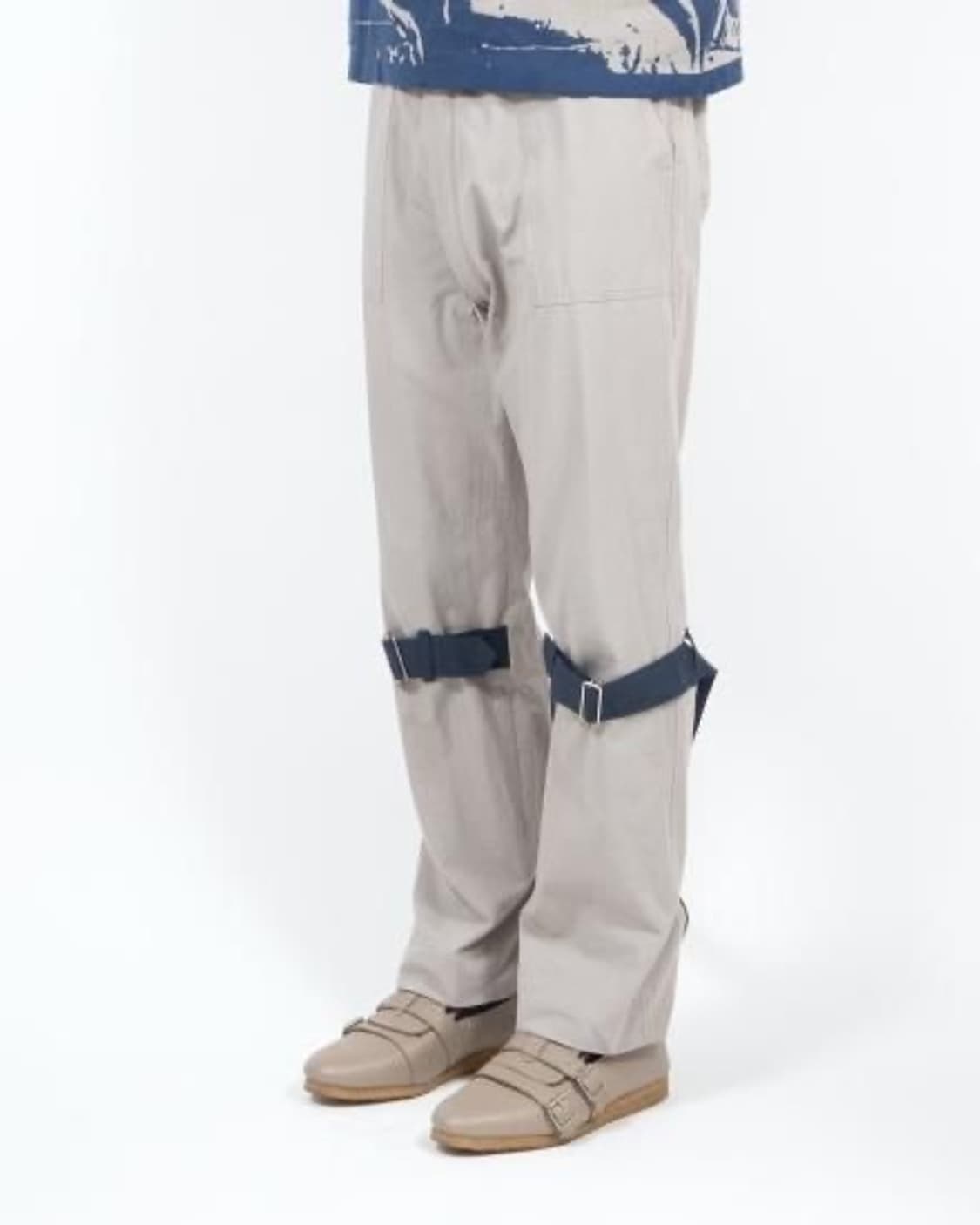 PHINGERIN(핑거린) BONTAGE PANTS GREY&NAVY 상품이미지2